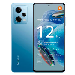 Smartphone Xiaomi Redmi Note 12 Pro 5G 128GB 8GB RAM Dual SIM Tela 6.67" India - Azul