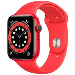 Apple Watch S6 44MM M00M3LL/A / GPS / Oxímetro - Red Aluminum Sport Band