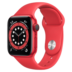 Apple Watch S6 GPS / Oximetro + Cellular / 44MM M07K3LL/A - Red Sport Band Aluminum