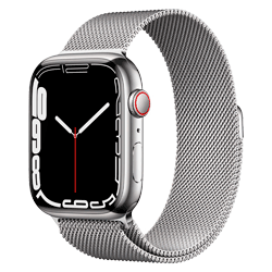 Apple Watch S7 GPS + CELL 45MM MKJE3LL/A - Prata