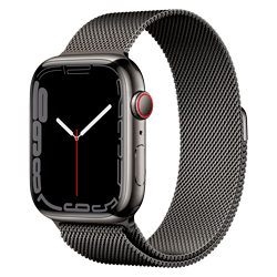 Apple Watch S7 GPS + CELL 45MM MKJJ3LL/A -  Graphite