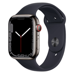 Apple Watch S7 GPS+CELL 45MM MNAV3LL/A - Graphite / Midnight