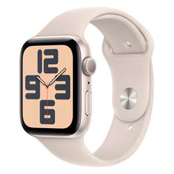 Apple Watch SE 2 2023 MRE53LL/A Caixa Alumínio 44mm Estelar - Esportiva Estelar M/L (Caixa Danificada)