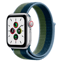 Apple Watch SE GPS+CELL 40MM MKQM3LL/A Abyss Blue / Moss Green
