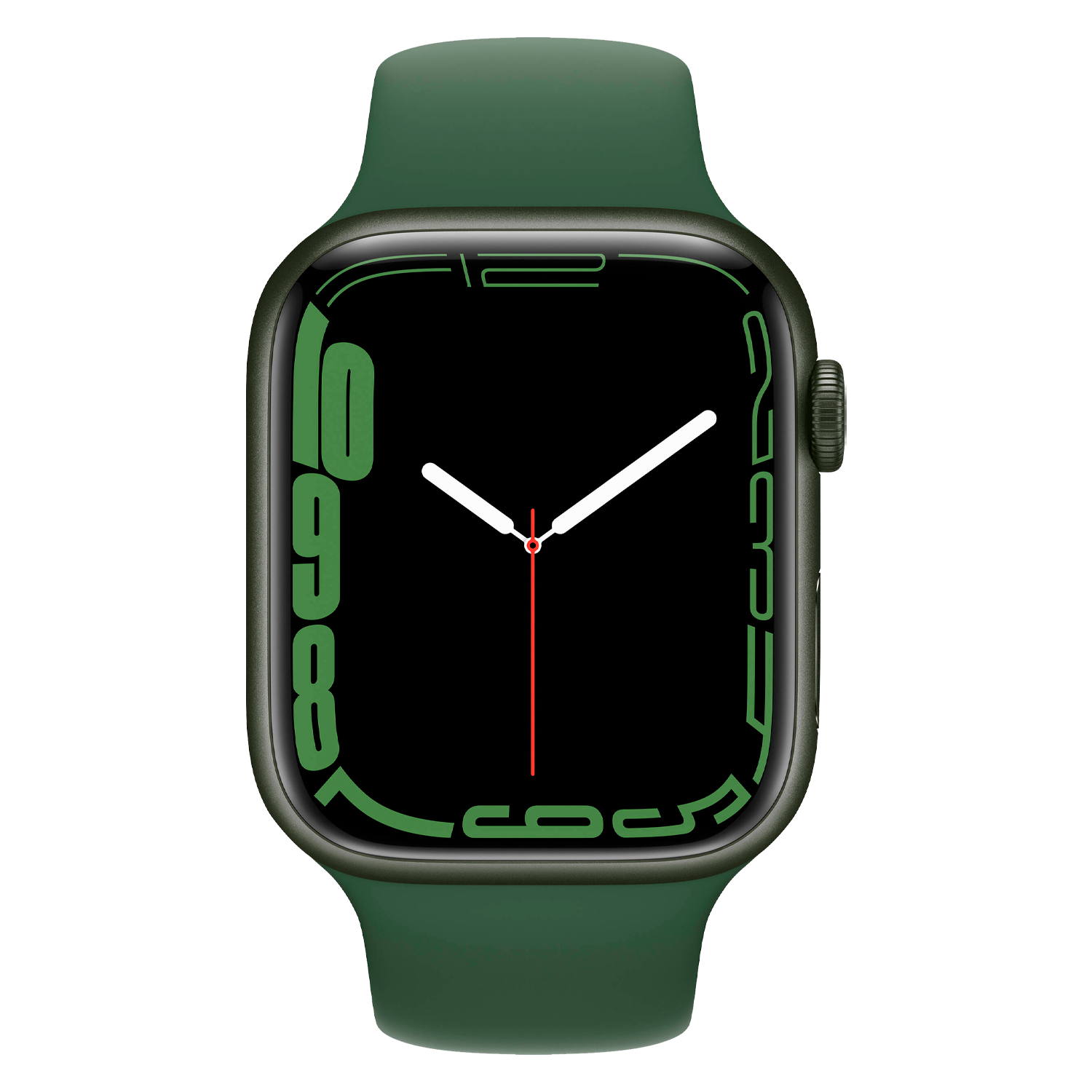 Apple Watch Series 7 MKJ93LL/A Celular + GPS Caixa Alumínio 45mm Verde - Esportiva Verde