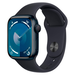 Apple Watch Series 9 MR8W3LL/A Caixa Alumínio 41mm Meia Noite - Esportiva Meia Noite S/M (Caixa Danificada)