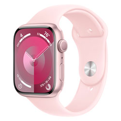Apple Watch Series 9 MR943LW/A Caixa Alumínio 41mm Rosa - Esportiva Rosa M/L