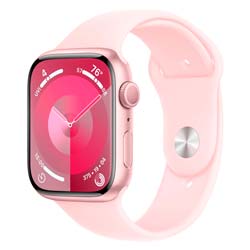Apple Watch Series 9 MR9G3LL/A Caixa Alumínio 45mm Rosa - Esportiva Rosa S/M (Caixa Danificada)
