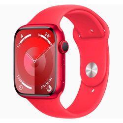 Apple Watch Series 9 MRXK3LL/A Caixa Alumínio 45mm Vermelho - Esportiva Vermelho