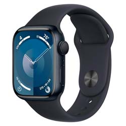 Apple Watch Series 9 *Swap A* MR9A3LL/A Caixa Alumínio 45mm Meia Noite - Esportiva Meia Noite (Garantia 12/2024)