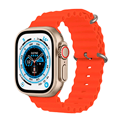 Relógio Smartwatch Blulory Glifo 8 Ultra Pro 49MM - Orange