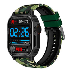 Relógio Smartwatch Blulory SV 49MM - Camuflagem Preto