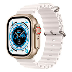 Relógio Smartwatch EW08 Ultra 49MM - Space Aluminum Branco