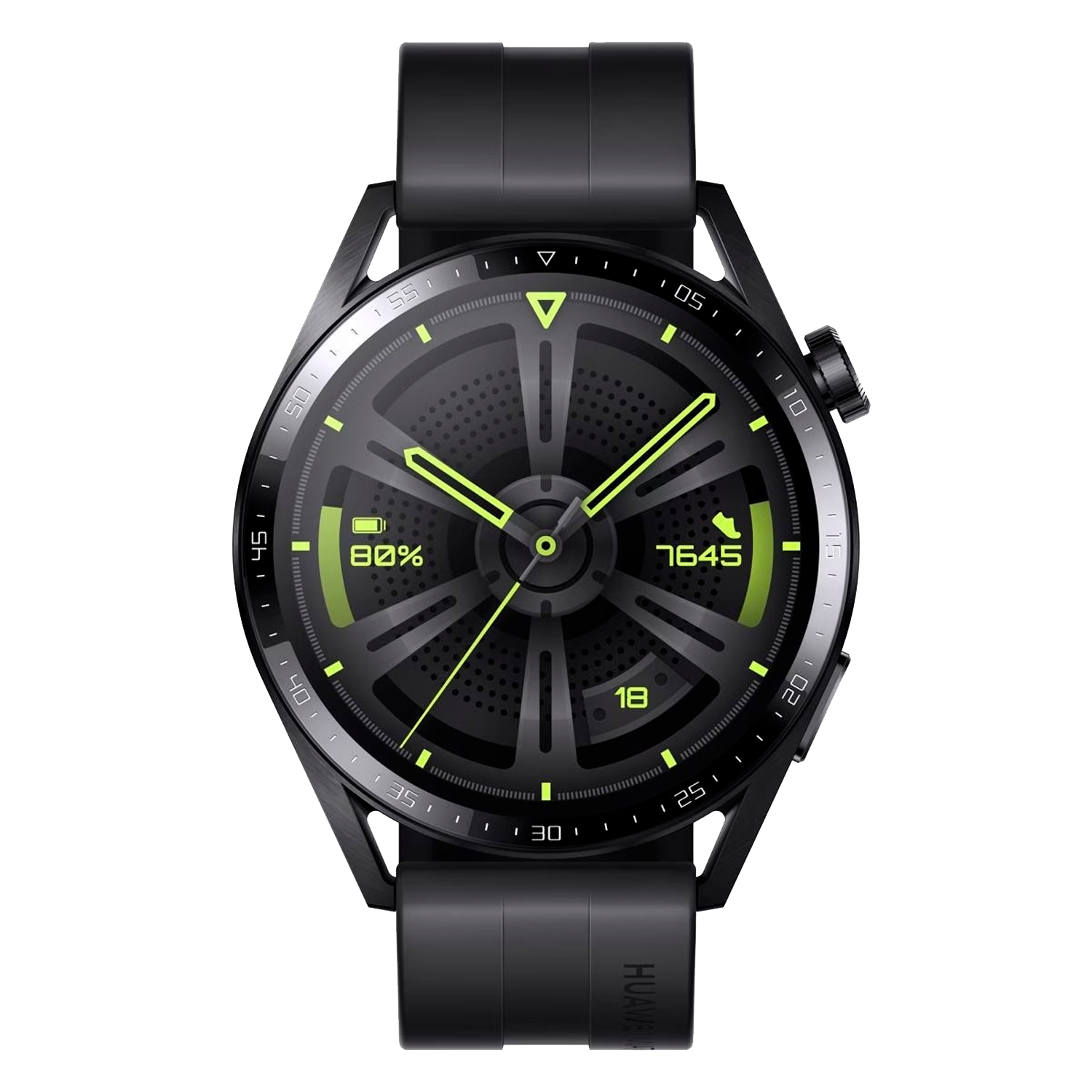 Relógio Smartwatch Huawei GT3 MIL-B19 1.32" / 42MM / Bluetooth / 5 ATM - Preto