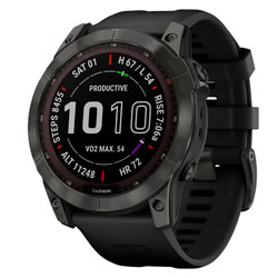 Smartwatch Garmin Fênix 7X Sapphire Solar - Carbon 010-02541-10