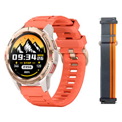 Smartwatch Mibro GS Active XPAW016 - Dourado/Laranja