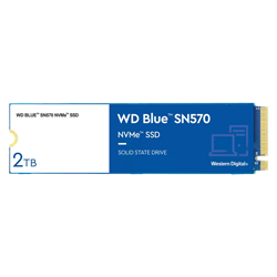 HD SSD Western Digital Blue 2TB / M.2 / GEN3 / NVME - (SN570 WDS200T3B0C)