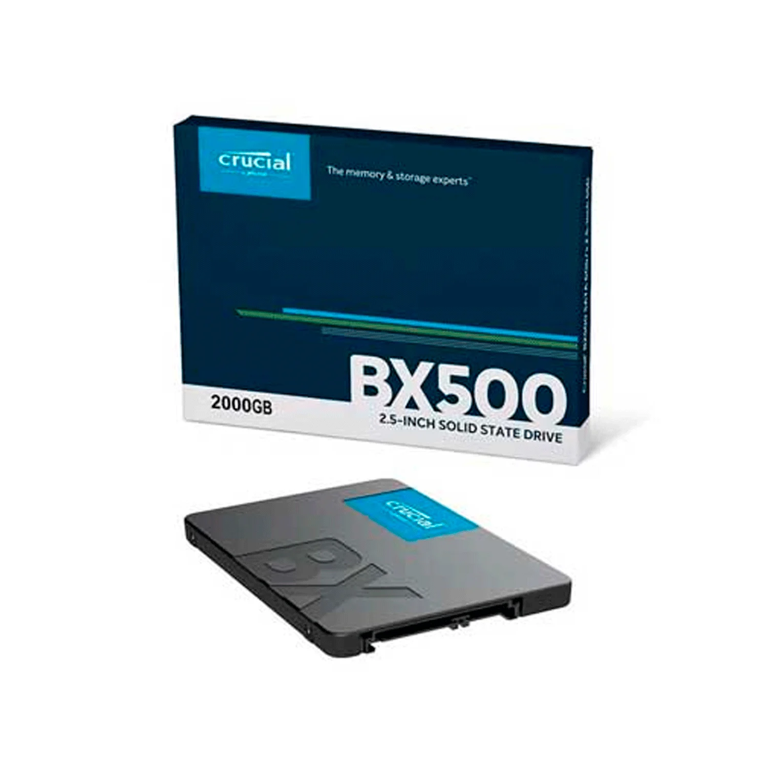SSD Crucial BX500 2TB / 2.5" / SATA 3 - (CT2000BX500SSD1)
