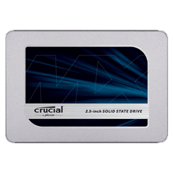 SSD Crucial MX500 1TB / 2.5" Com Adaptador 9.5MM - (CT1000MX500SSD1)