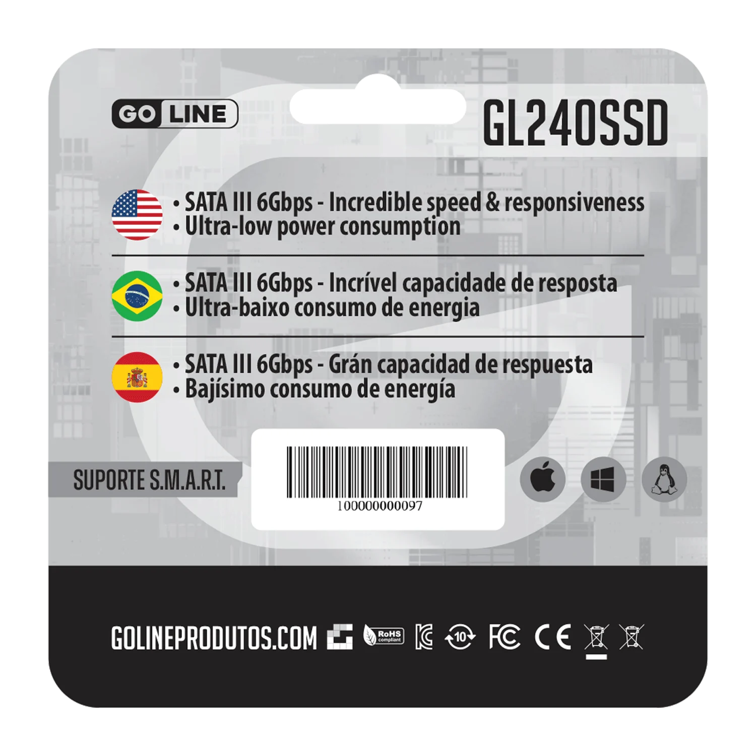 SSD Goline GL240SSD 240GB / 2.5"