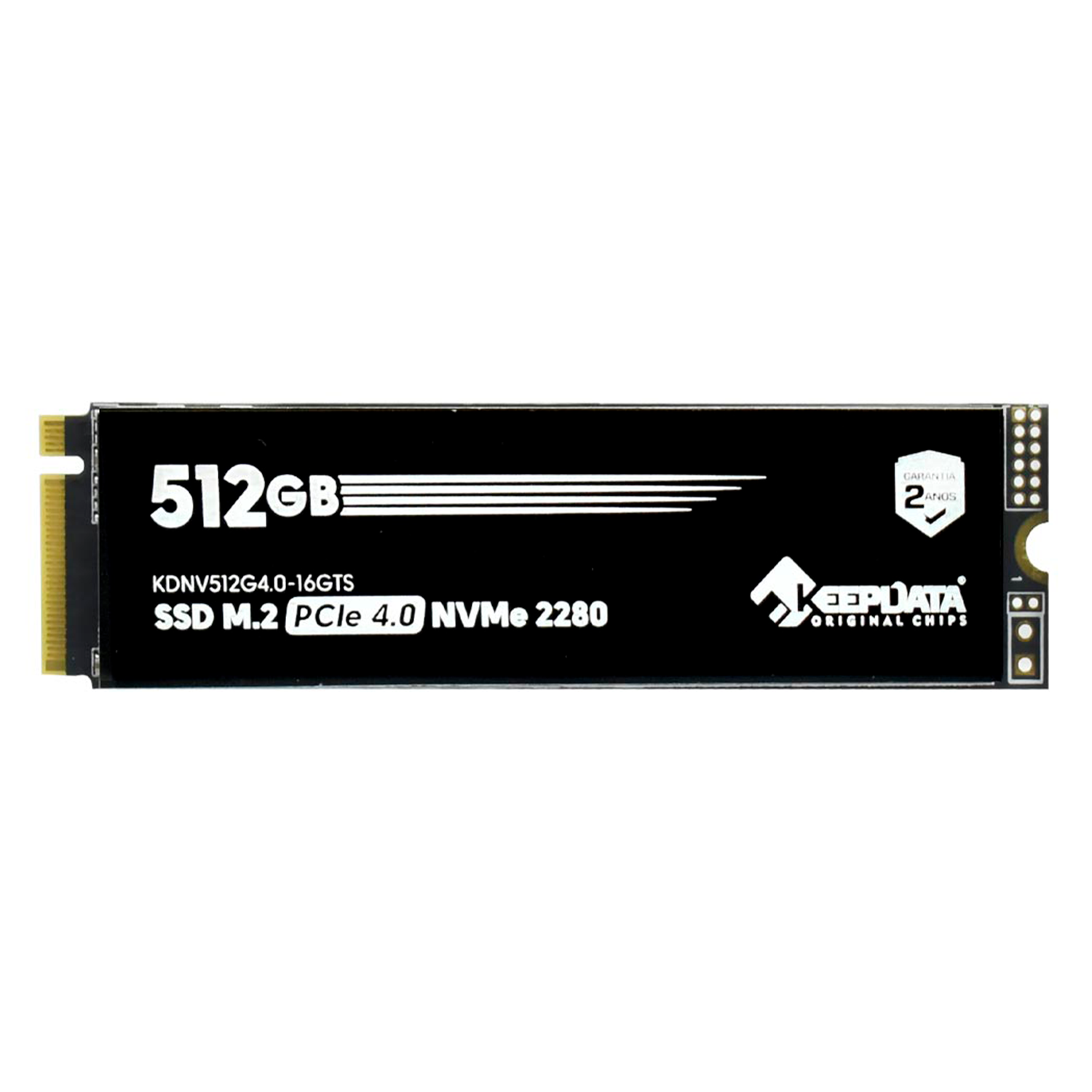 SSD Keepdata 512GB / NVME 4.0 / Dissipation - (KDNV512G4.0-16GTS)