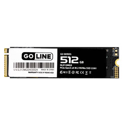 SSD M.2 Goline 512GB NVMe PCIe Gen3 - GL512MG3