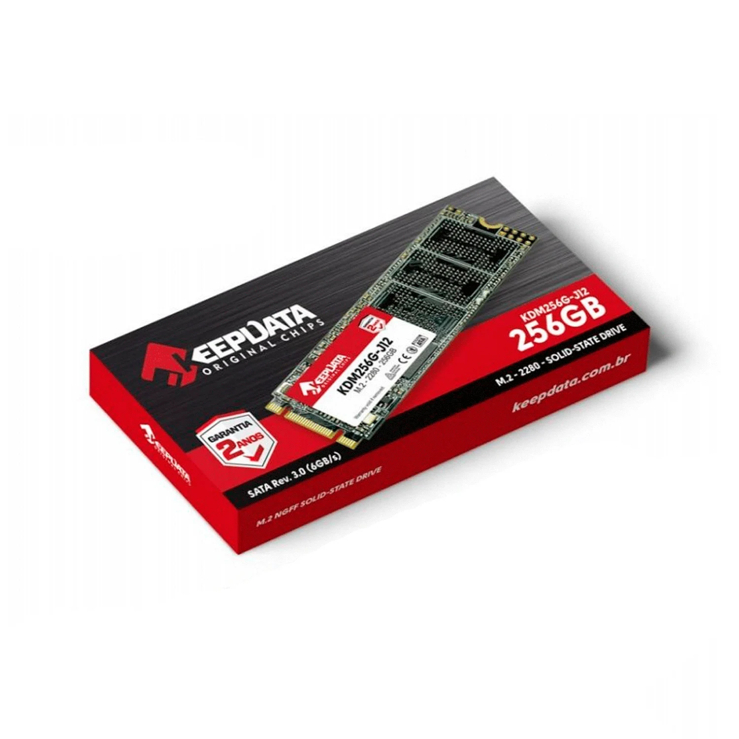 SSD M.2 Keepdata 256GB SATA 3 - KDM256G-J12