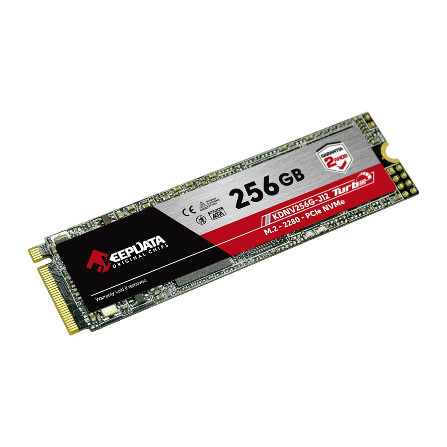 SSD M.2 Keepdata Turbo 256GB / 2280 / SATA 3 - (KDNV256G-J12)