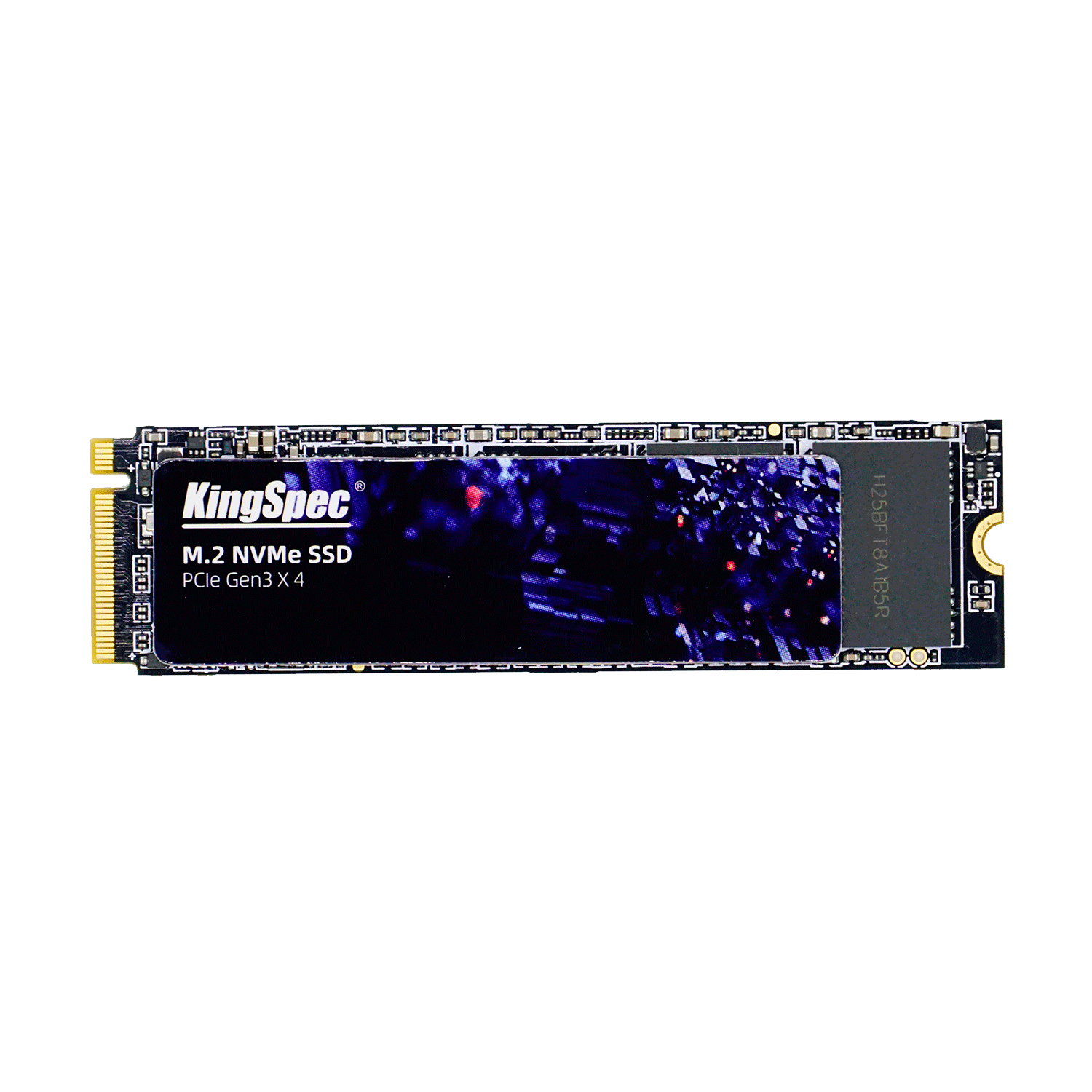 SSD M.2 KingSpec Yansen 128G NVMe PCIe Gen 3 - NE-128

