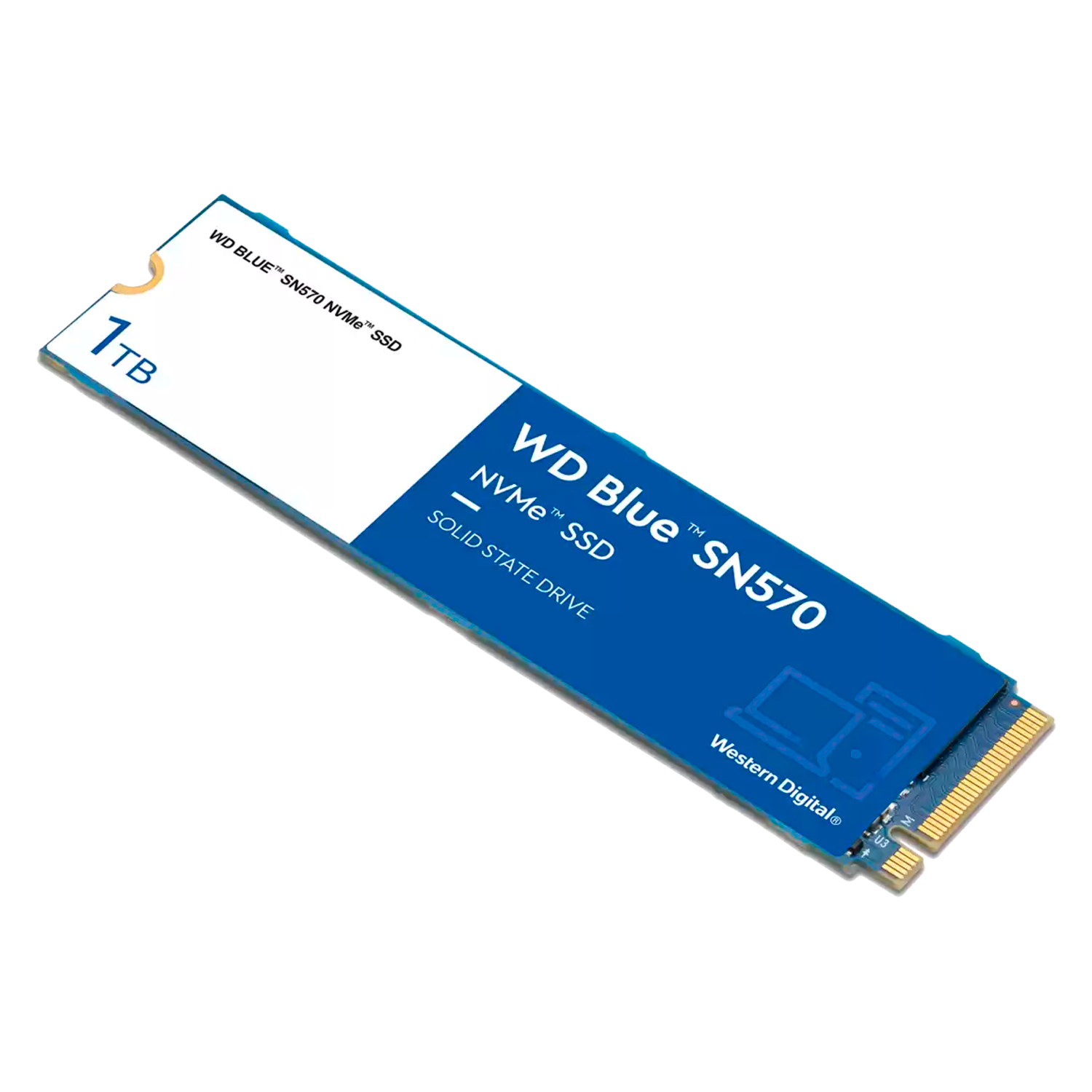 SSD M.2 Western Digital Blue 1TB / NVMe PCIe Gen4 - (WDS100T3B0C)
