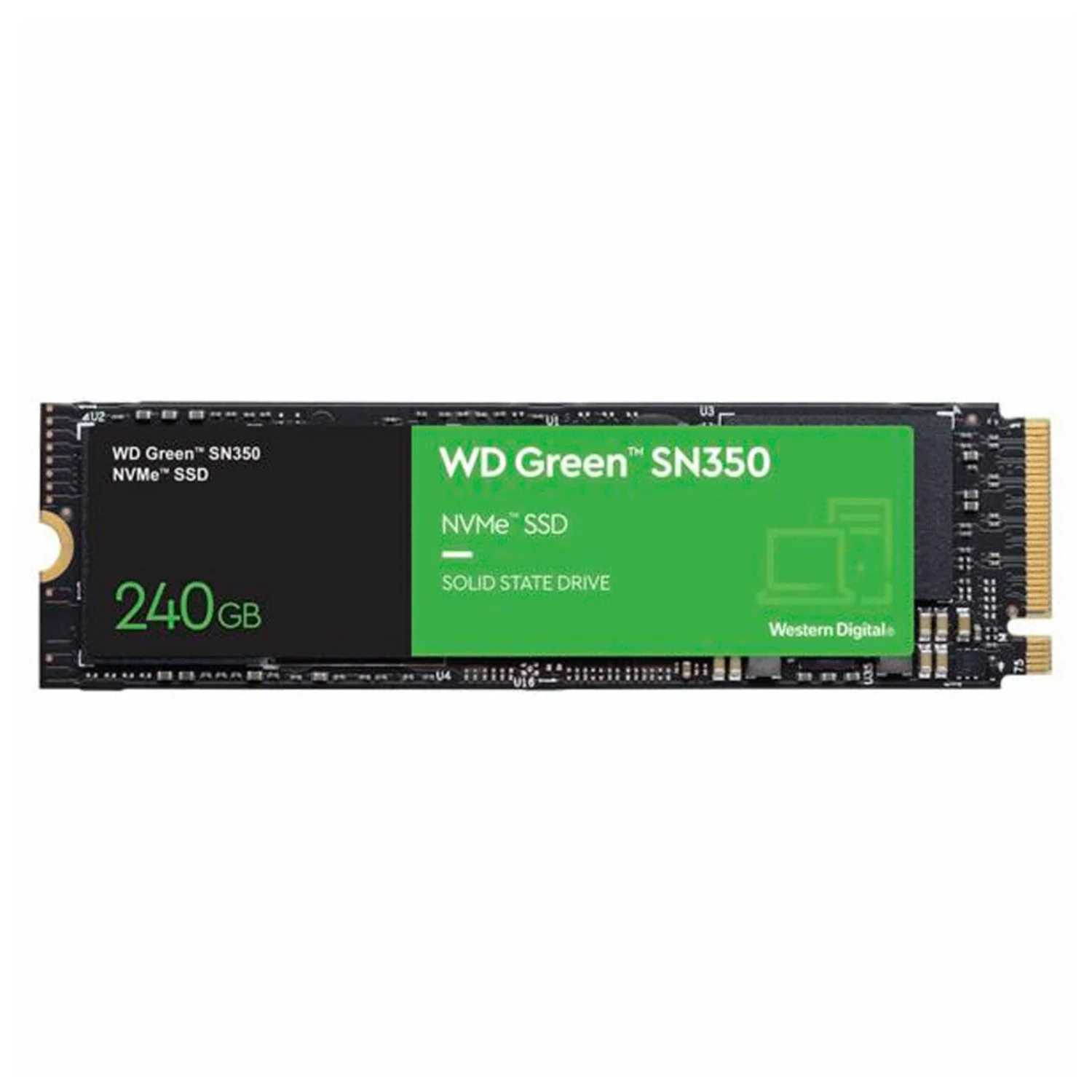 SSD M.2 Western Digital SN350 240GB NVMe PCIe - WDS240G2G0C