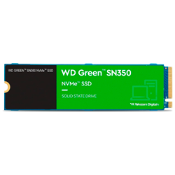 SSD M.2 Western Digital SN350 Green 250GB NVME - WDS250G2G0C
