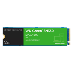 SSD M.2 Western Digital SN350 Green 2TB NVMe PCIe Gen3 - WDS200T3G0C