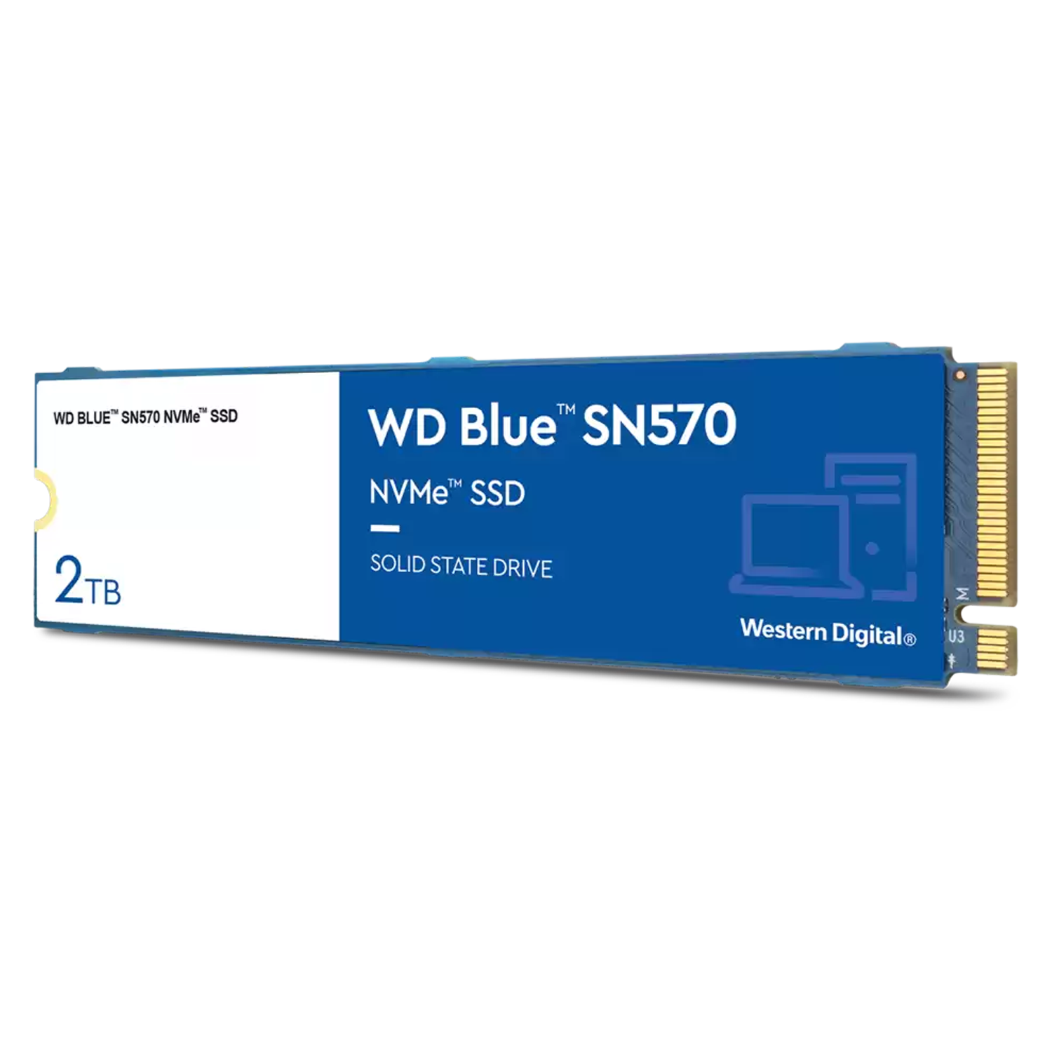 SSD M.2 Western Digital SN570 Blue 2TB / GEN3 / NVME - (WDS200T3B0C)