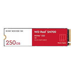 SSD M.2 Western Digital SN700 Red 250GB / GEN3 NVME - (WDS250G1R0C)