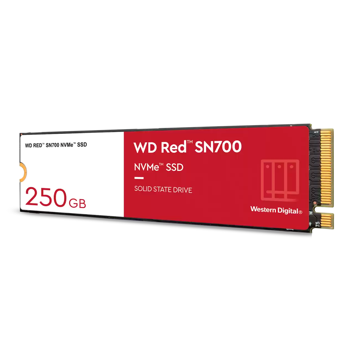 SSD M.2 Western Digital SN700 Red 250GB NVME Gen 3 - WDS250G1R0C