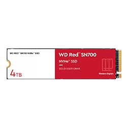 SSD M.2 Western Digital SN700 Red 4TB / GEN3 NVME - (WDS400T1R0C)
