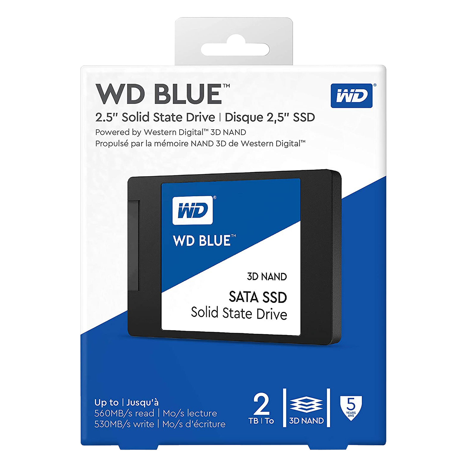SSD Western Digital Blue 2TB 2.5" SATA 3 - WDS200T2B0A