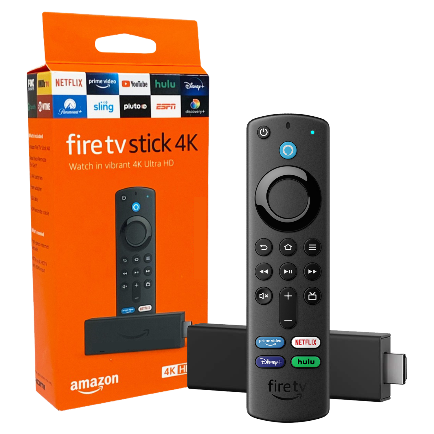 Amazon Fire TV Stick 3ª Geração 4K - 840080588964