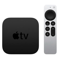 Apple TV 2021 64GB + Siri Remote / 4K - Preto (MXH02LL/A)	