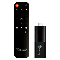 Blulory TV Stick 4K Ultra HD - Preto