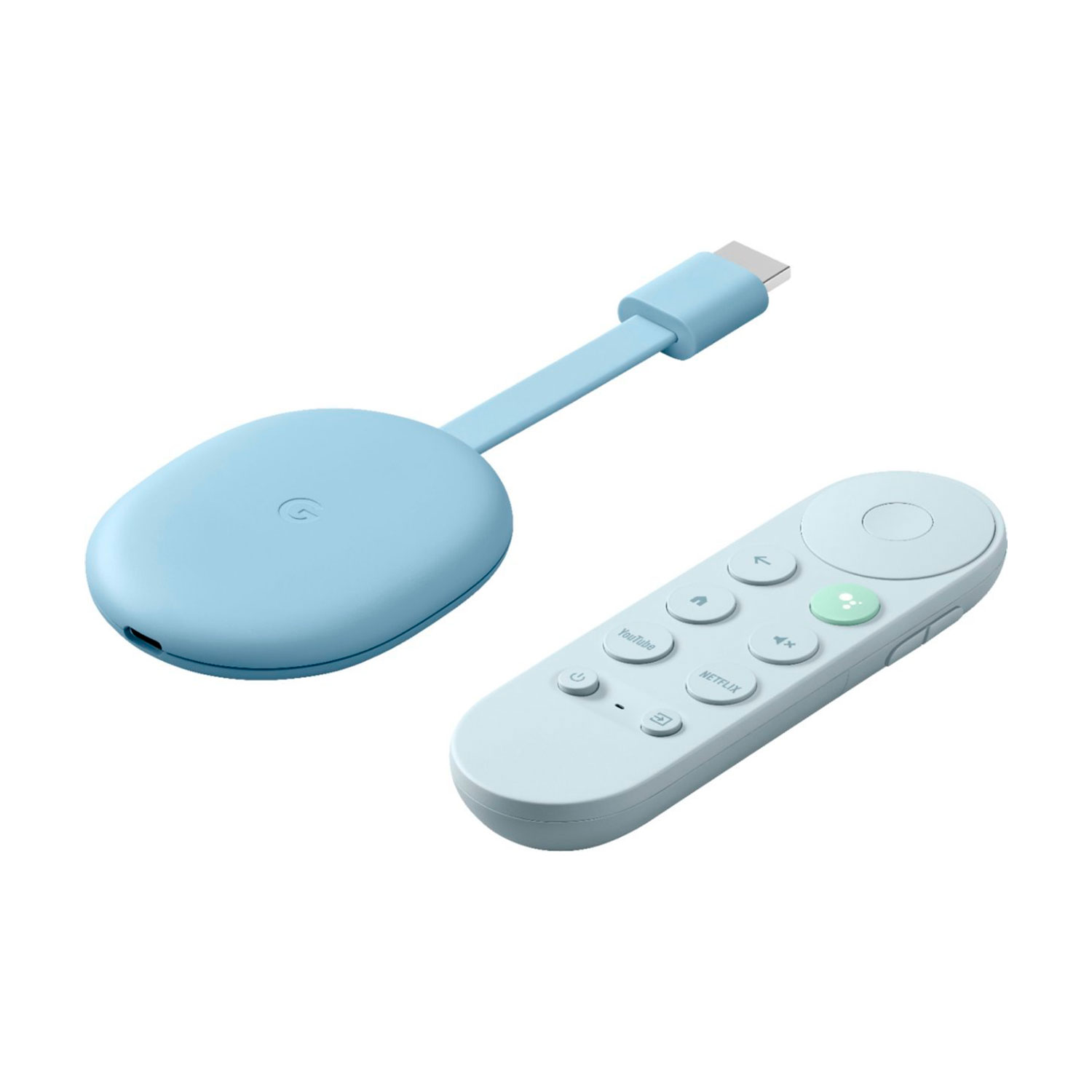 Google Chromecast 4rd Gen com Google TV - Azul (GOOG-GAO1923) (US)
