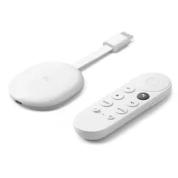 Google Chromecast 4rd Gen com Google TV - Branco (GOOG-GAO1919) (US)