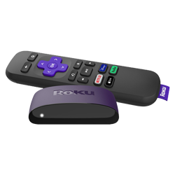 HD Streaming Google Roku Express Media Player 3930S4 Purple Wifi / HDMI
