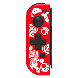Controle Hori D-Pad (L) Super Mario para Nintendo Switch - Vermelho (NSW-151U)