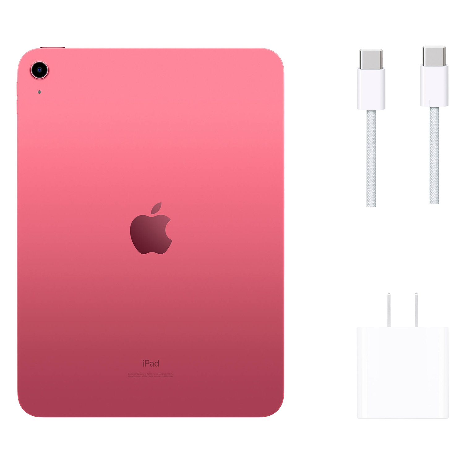 Apple iPad 10ª Geração MPQC3LL/A Wifi 10.9" Chip A14 Bionic 256GB - Rosa 
