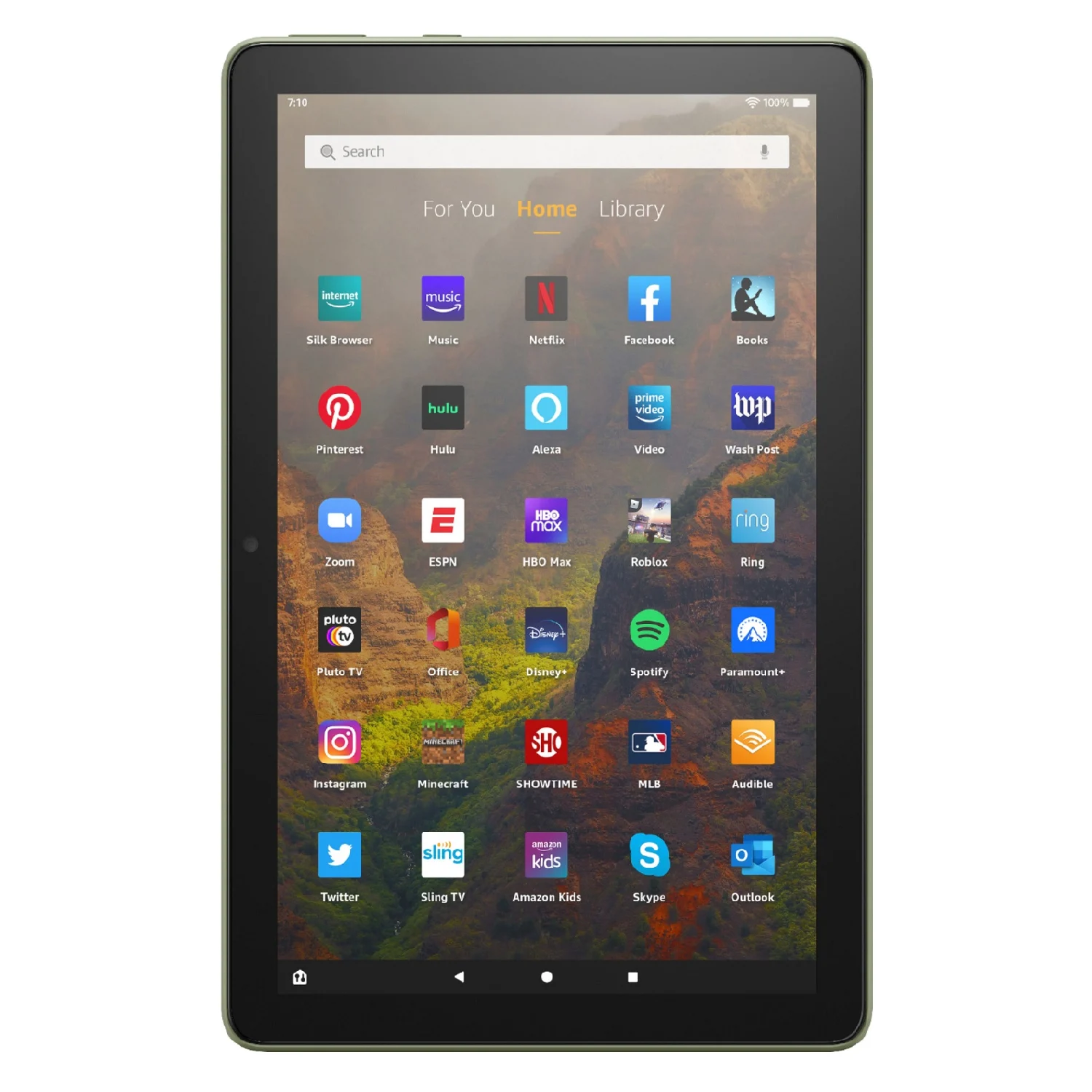Tablet Amazon Fire HD 10 10" / 32GB / 3GB RAM - Verde-Oliva