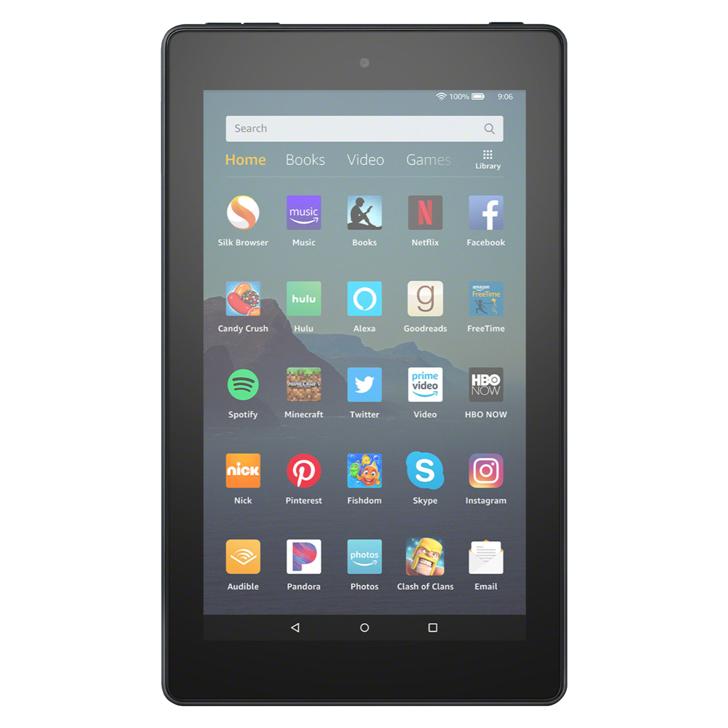 Tablet Amazon Fire HD 7 2022 Tela 7" 16GB 2GB RAM - Preto