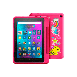 Tablet Amazon Fire HD8 Kids Pro 32GB / Tela 8" - Rainbow Universe Purple (2022)