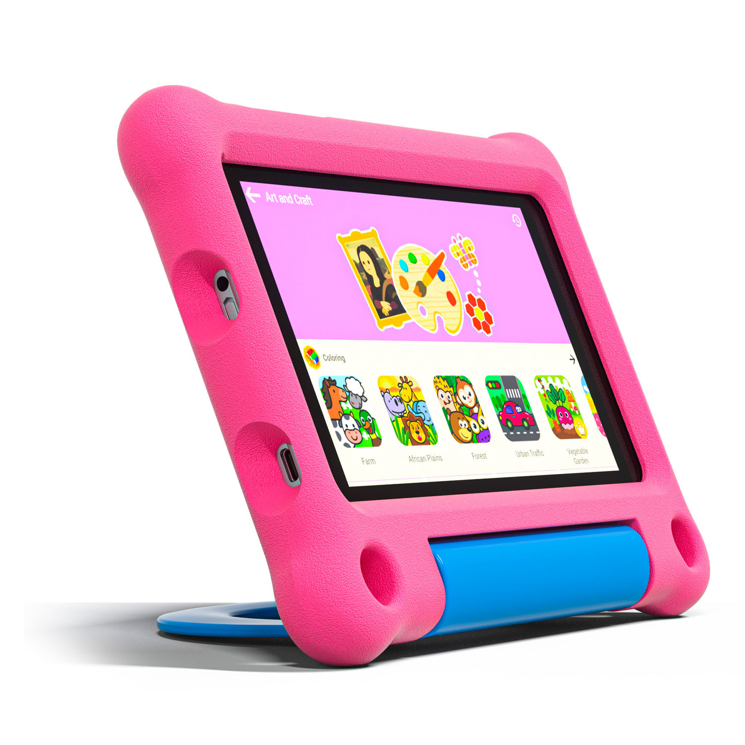 Tablet G-Tide Tab S1 Kids Tela 7" 32GB 2GB RAM - Rosa